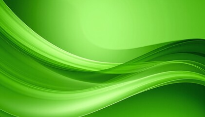 A vibrant green abstract background featuring swirling patterns and gradients, evoking a sense of tranquility and nature's lush beauty.