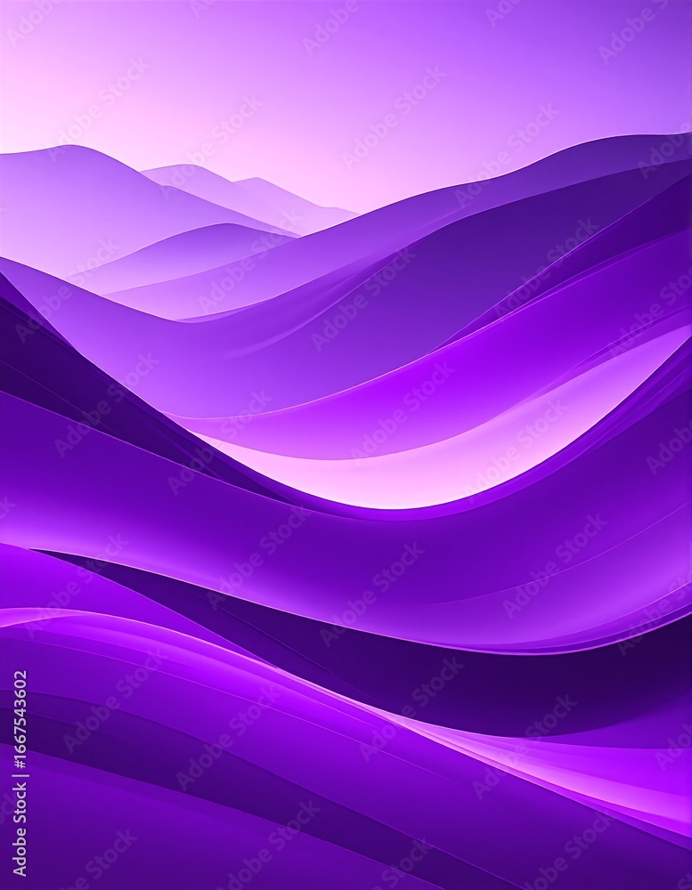 Poster a vibrant purple abstract background featuring swirling gradients and soft textures, creating a drea