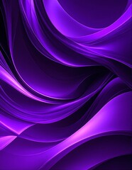 Obraz premium Vibrant purple abstract wallpapers by Artbyde, featuring dynamic shapes and fluid patterns that evoke creativity and modern aesthetics for any space.