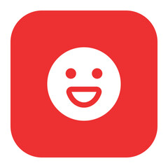 Fototapeta premium smiley icon for illustration