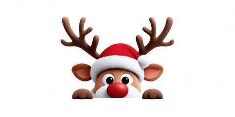 Santa Claus red hat. Christmas hat isolated. isolated, christmas, cap, hat, santa, christmas, claus