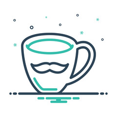 Mix icon for coffee mug