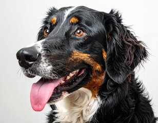 Ultra-Realistic HD Portrait of a Goofy Dog