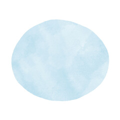 水彩で描いたシンプルなフレームイラスト