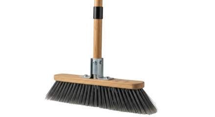 Durable and effective metal bristle broom for tough cleaning jobs and outdoor maintenance
