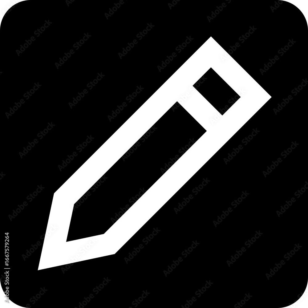 Poster write draw pencil tool design edit icon