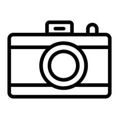 camera Line Icon