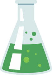 Chemistry Lab Test Tube Illustration