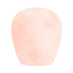 水彩で描いたシンプルなフレームイラスト