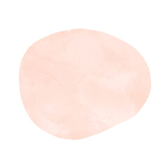 水彩で描いたシンプルなフレームイラスト