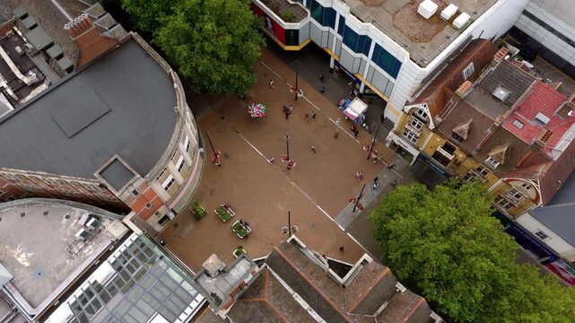 Aerial View of Croydon - London (2)
