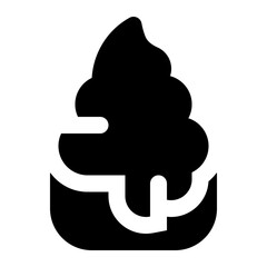 pastry icon for illustration