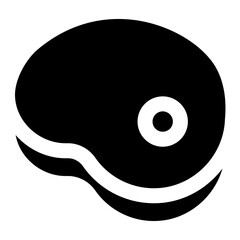 meat icon for illustration