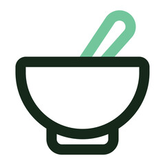 Obraz premium bowl icon for illustration