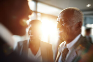 The photo group portrays professional colleagues engaged in teamwork, emphasizing collaboration, problem solving, and business synergy.