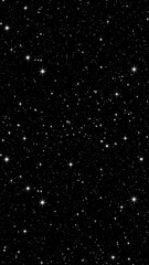 Night Sky, Starfield, Space, Digital Art