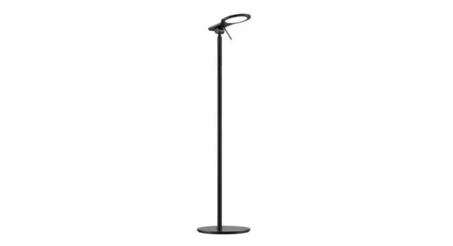 Adjustable Height Microphone Stand with Weighted Base and Boom Arm for Recording Studio and Live Performances