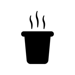 Cup Coffee hot idea icon
