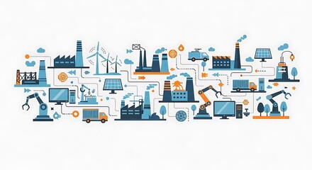 Sustainable Industrial Landscape.