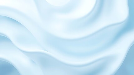 Fototapeta premium Luxury flowing 3d blue ripples with a soft texture and smooth waves.