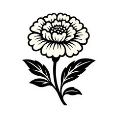 Marigold Flower Artwork