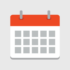 Empty Calendar Layout Icon