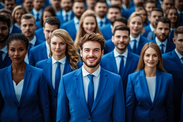 Obraz premium The photo group portrays professional colleagues engaged in teamwork, emphasizing collaboration, problem solving, and business synergy.