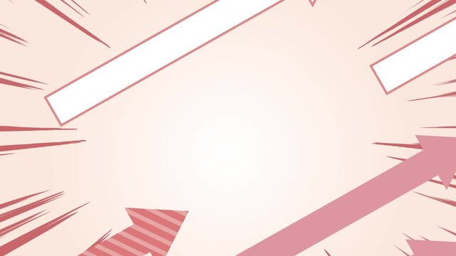スピード感のある上昇する矢印の背景アニメーション
