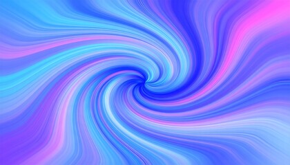 Vibrant Abstract Swirl of Blue Pink and Purple Colors.