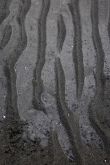Patterns in sand at Bishop's Beach