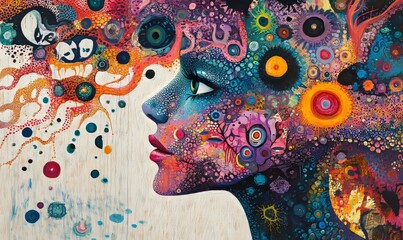Vivid representation of ADHD capturing the essence of focus distraction and the intricate workings of the brain The image symbolizes the multifaceted nature of ADHD and its effects, Generative AI