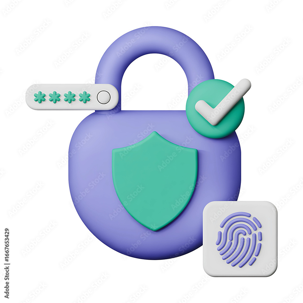 Poster secure your digital world with advanced protection, ensuring data privacy and identity verification 