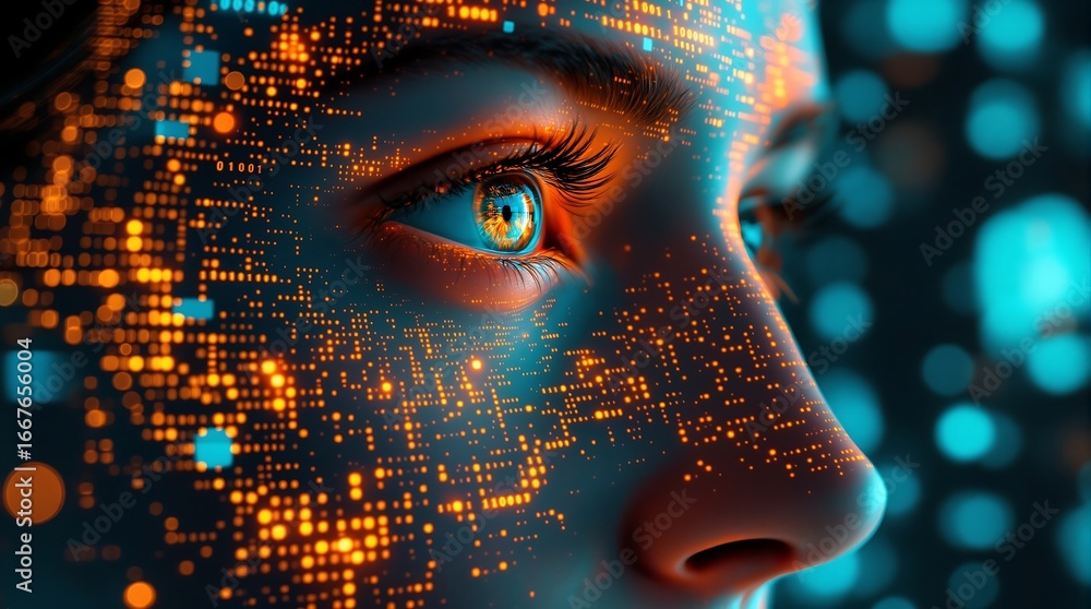 Poster understanding ai face recognition technology and the future of digital identity tech