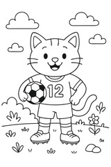 cat coloring page 35.eps