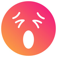 sleepy gradient fill icon