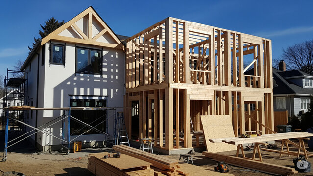 Modern Timber-Frame House Extension with Eco-Friendly Design