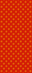 red and yellow background