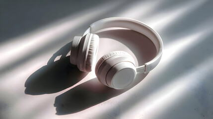 Fototapeta premium close up of a headphones