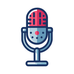 microphone illustration design