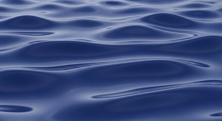 Water Surface Ripples Close Up.