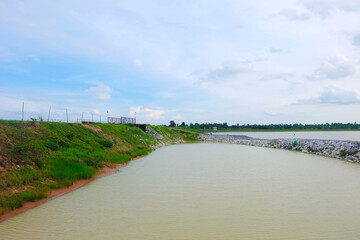 Natural river scenery.