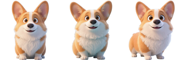 Obraz premium コーギー 犬 動物 生き物