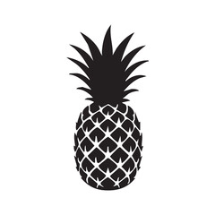 pineapple vector illustration