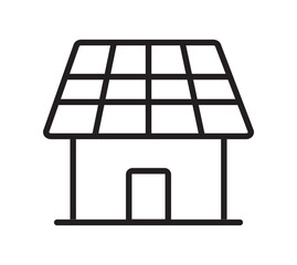 Solar panel sun renewable energy electricity eco friendly sustainable power technology clean environment. Solar panel icon with sun symbolizing renewable energy eco friendly power and sustainable.Rene