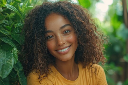 A mother and daughter sharing a loving moment outdoors in natural sunlight