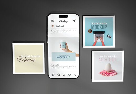 Phone Screen Mockup Design