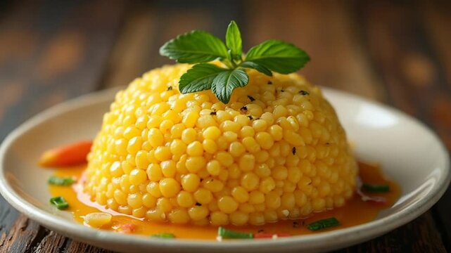  Corn Pone served authentically on a plate
