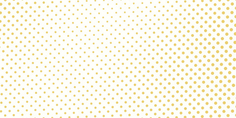 Gold confetti star seamless pattern. Yellow spark repeated wallpaper. Golden glitter sparkle repeating background. Vector celebration modern