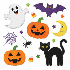 halloween pumpkin set