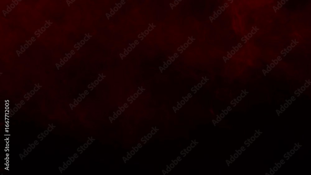 Poster abstract red smoke or fog slowly billows across black background, creating atmospheric and mysteriou